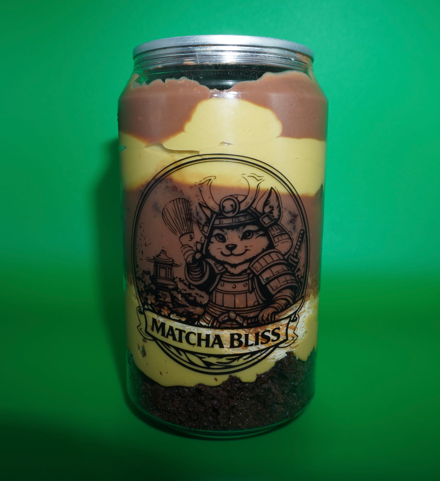 Matcha Bliss - Dubai Chocolate Cake in the Can
