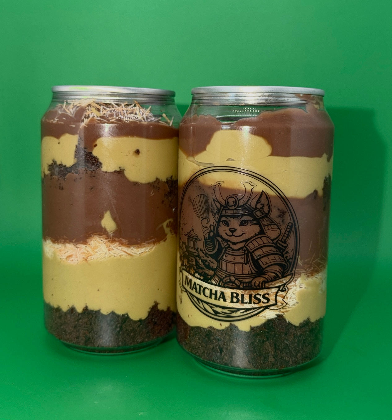 Matcha Bliss - Dubai Chocolate Cake in the Can