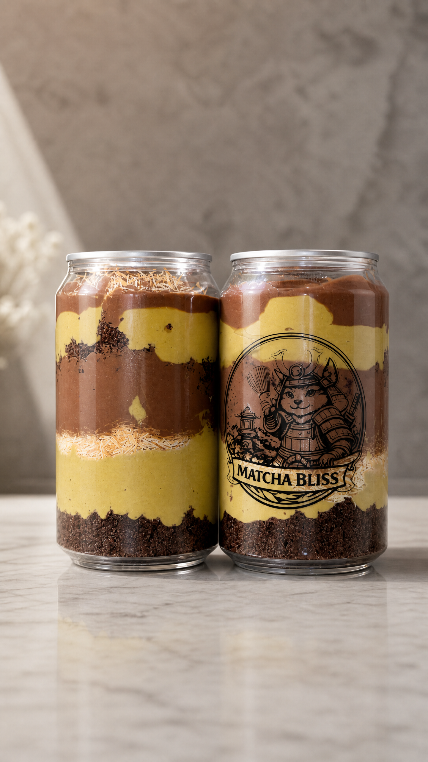 Matcha Bliss - Dubai Chocolate Cake in the Can