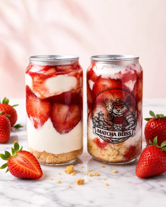 Matcha Bliss - Strawberry Shortcake in the Can